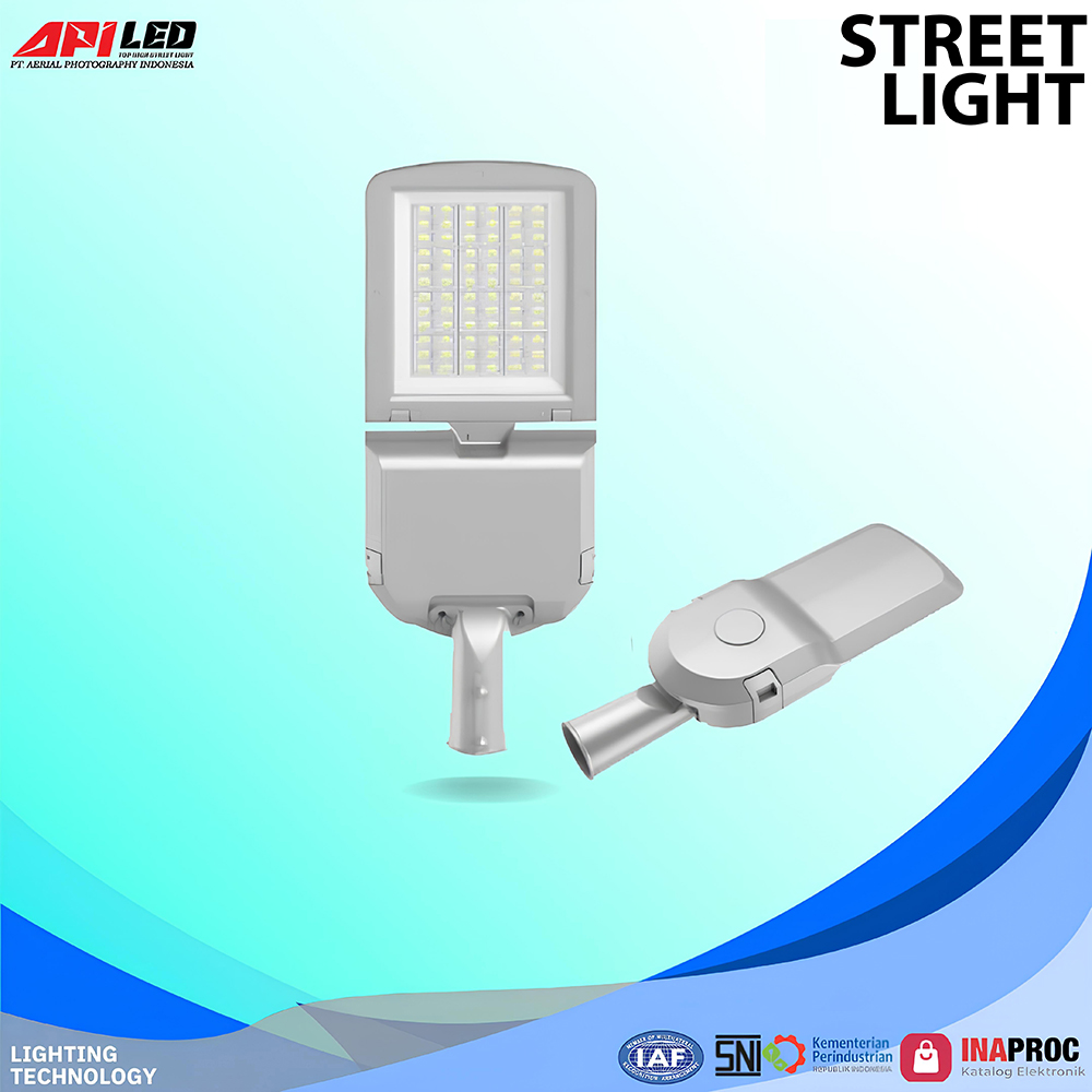LED STREET LIGHT PJU : AL-SL006 - Lampu Jalan LED AL-SL06 Series merupakan solusi penerangan jalanan yang sangat efisien dan tahan lama. Dirancang dengan menggunakan chip LED Lumileds SMD3030, lampu ini tersedia dalam berbagai pilihan daya: 60W, 80W, 100W, dan 120W, yang memungkinkan penyesuaian sesuai kebutuhan penerangan di berbagai area. Dengan ukuran lampu yang ramping dan desain aerodinamis, lampu ini memberikan kecerahan optimal dengan efisiensi tinggi dan penggunaan daya yang rendah.

Dibuat dengan bahan Die-Cast Aluminium yang kuat, kombinasi dengan PC Lens dan kaca memastikan kualitas pencahayaan yang sempurna sekaligus ketahanan terhadap cuaca ekstrem. Lampu ini memiliki efisiensi lumen yang sangat baik, dengan angka 140-150Lm/W±5%, serta dilengkapi dengan driver LED berkualitas dari G-POWER, Inventronic, atau MeanWell, yang memastikan kestabilan dan umur panjang. Selain itu, lampu ini juga dilindungi dengan rating IP66 dan IK08, menjadikannya tahan terhadap debu, air, dan benturan fisik.