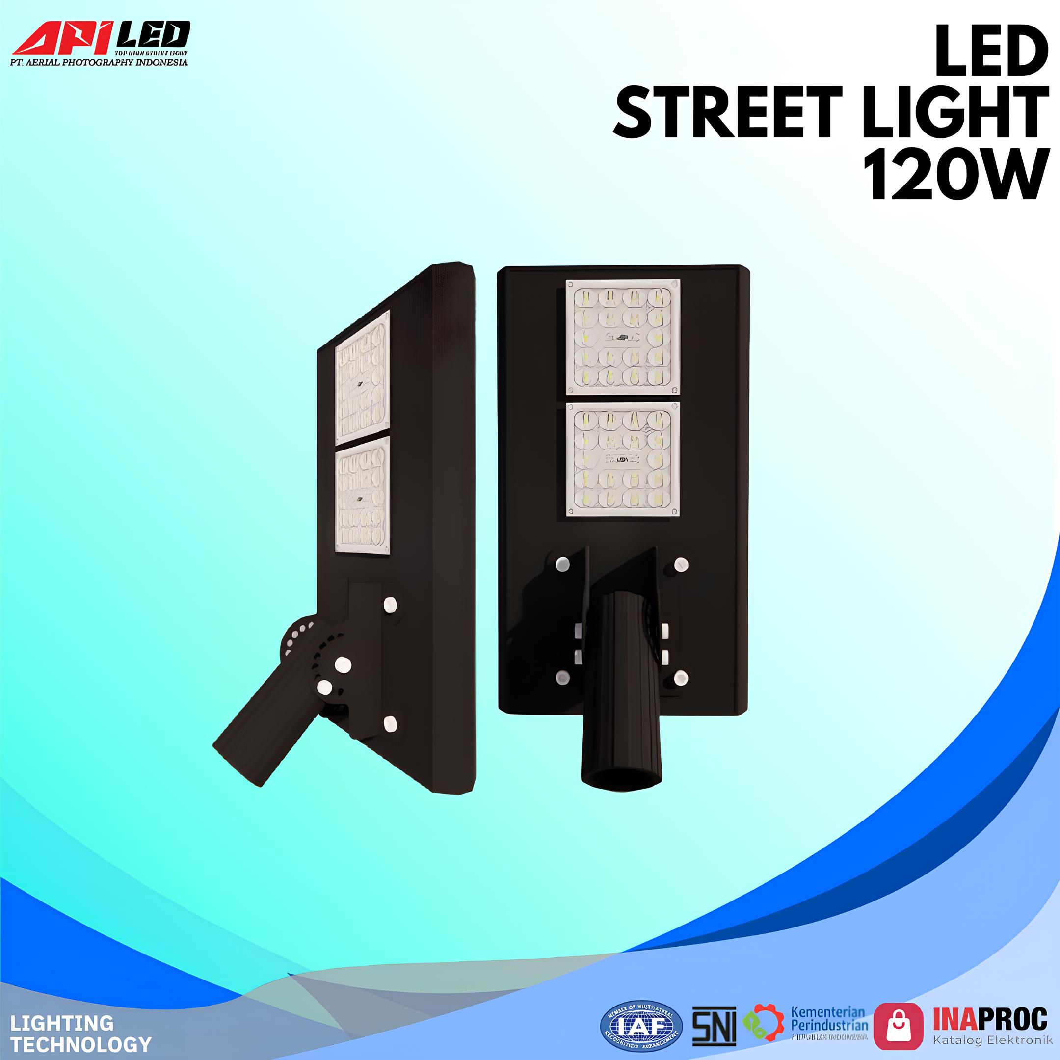  PJU : AL-SL-02502 - Lampu LED Street Light ini dilengkapi chip LED Lumiled by Philips SMD7070 yang menghasilkan cahaya efisien hingga 180 LM/W ±5% dengan pilihan warna 3000K hingga 6500K dan indeks rendering warna (CRI) Ra > 70/80. Lampu ini memiliki diameter tiang Ø60mm dan terbuat dari bahan aluminium alloy dengan lensa PC dan kaca, dirancang untuk beroperasi pada suhu lingkungan -30°C hingga +50°C dengan sudut pencahayaan 60x140°. Didukung oleh driver berkualitas dari merek G-POWER, Inventronic, atau MeanWell, lampu ini memiliki faktor daya > 0.95, tingkat perlindungan IP66 terhadap debu dan air, serta ketahanan benturan IK08. Dengan masa pakai mencapai 100.000 jam dan perlindungan lonjakan arus sebesar 6KV hingga 20KV, lampu ini sangat andal untuk penggunaan jangka panjang. Input voltasenya berkisar antara AC 100-305V pada frekuensi 50/60Hz. Selain itu, tersedia opsi tambahan seperti Photocell, PWM, dan Nema Socket (3/5/7 Pin), serta didukung garansi selama 5 tahun.