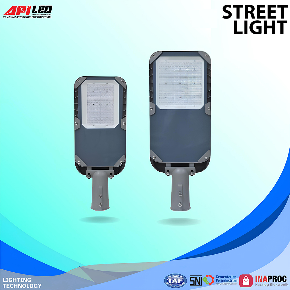 LED STREET LIGHT PJU  AL-SL005 - PJU AL-SL005 adalah solusi penerangan jalan yang efisien dan tahan lama, dirancang untuk memberikan pencahayaan yang optimal pada area jalan, taman, dan ruang terbuka lainnya. Dengan menggunakan LED Chip Bridgeilux SMD3030 dan material Die-Cast Aluminium yang kuat, lampu ini memastikan ketahanan yang baik terhadap cuaca ekstrem dan memberikan pencahayaan yang merata.

Dengan efisiensi hingga 140LM/W ±5%, lampu ini menawarkan pencahayaan yang terang dengan konsumsi energi yang rendah. Beam Angle 70x130° memastikan distribusi cahaya yang optimal, ideal untuk penerangan jalan raya atau area yang luas. Dilengkapi dengan IP66 untuk perlindungan terhadap air dan debu, serta IK08 untuk ketahanan terhadap benturan, menjadikan lampu ini sangat cocok untuk penggunaan luar ruangan dalam kondisi ekstrem.